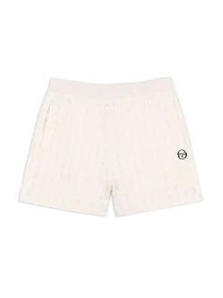 Sergio Tacchini Ulivo Crochet Short- Brilliant White Outlet