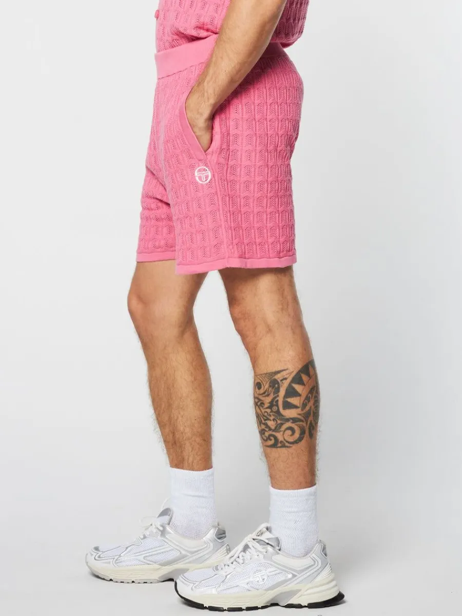 Sergio Tacchini Ulivo Crochet Short- Wild Rose New