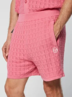 Sergio Tacchini Ulivo Crochet Short- Wild Rose New