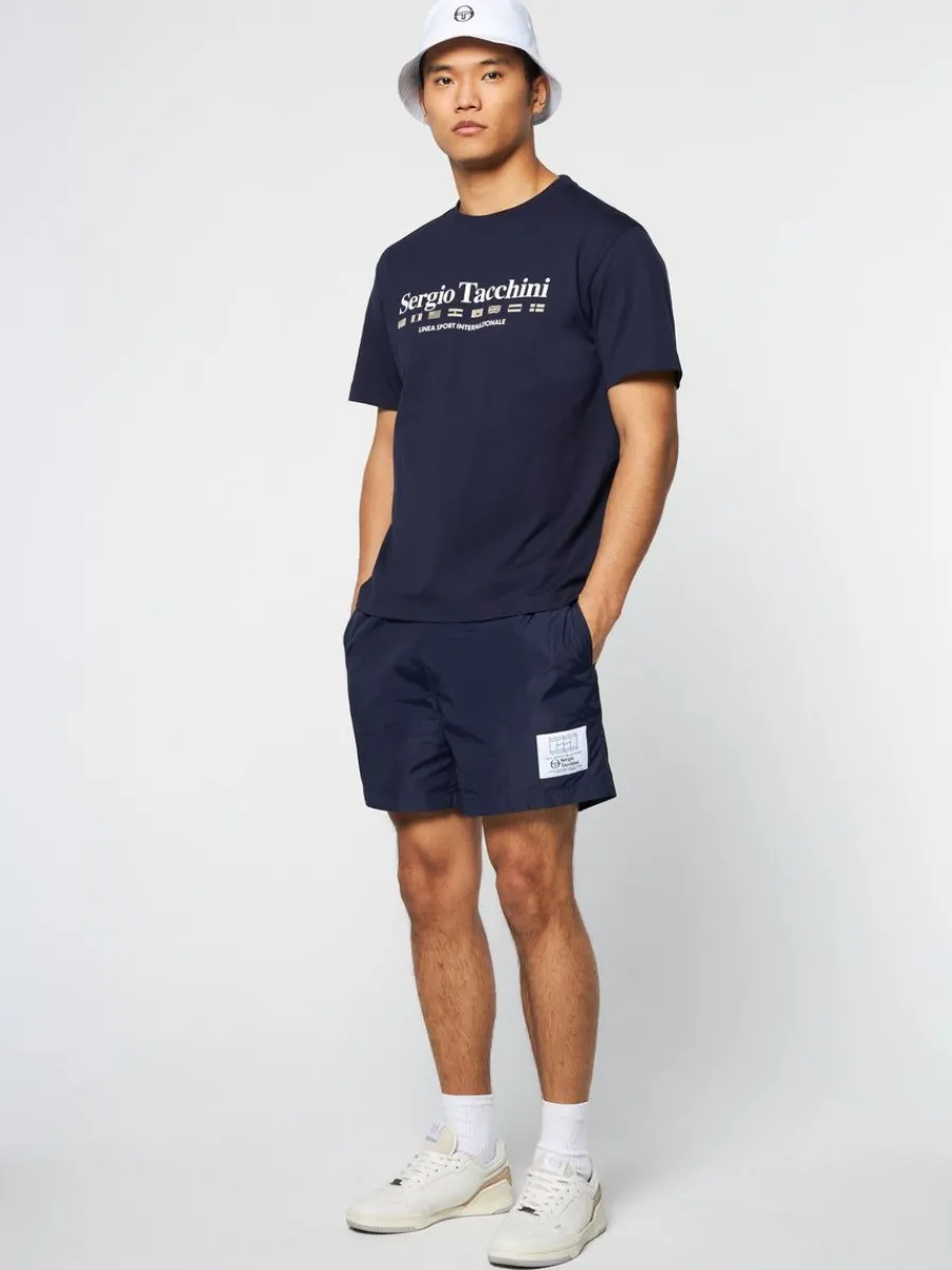 Sergio Tacchini Vacanza Bucket Hat- Brilliant White Clearance