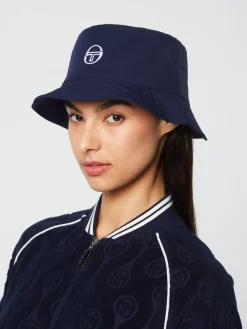Sergio Tacchini Vacanza Bucket Hat- Maritime Blue New