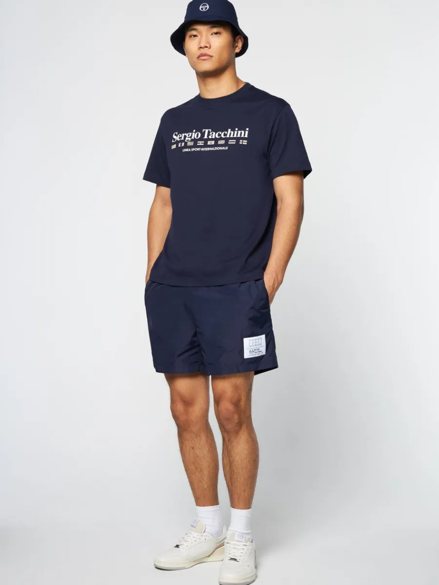 Sergio Tacchini Vacanza Bucket Hat- Maritime Blue Outlet