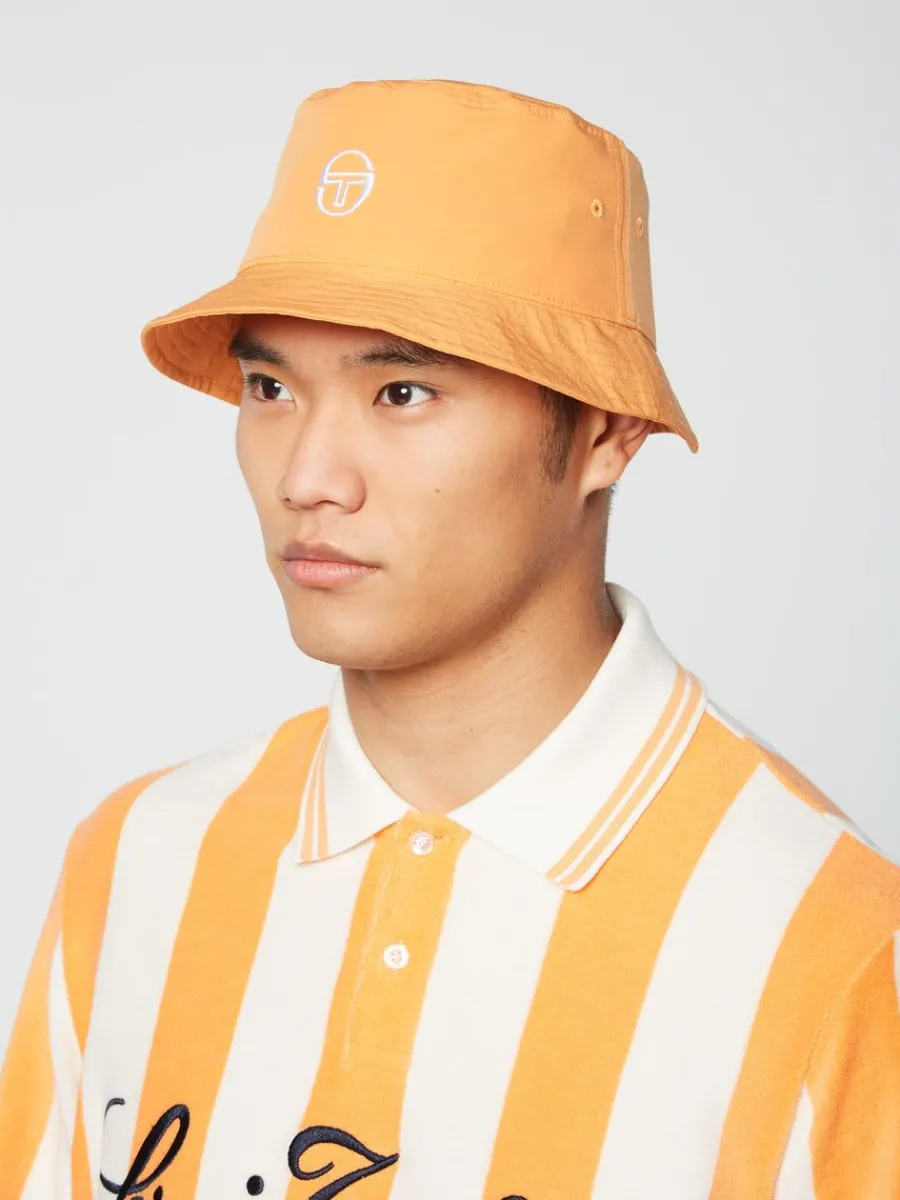 Sergio Tacchini Vacanza Bucket Hat- Tangerine Best