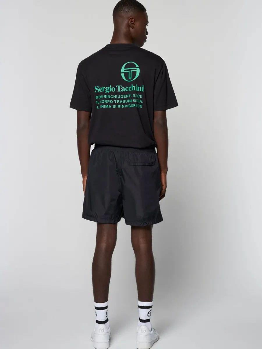 Sergio Tacchini Varenna Short- Black Hot