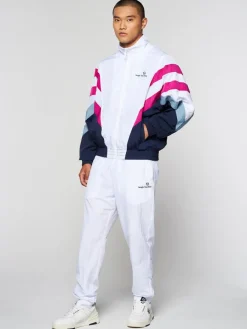 Sergio Tacchini Verona Track Jacket- White/ Multi New