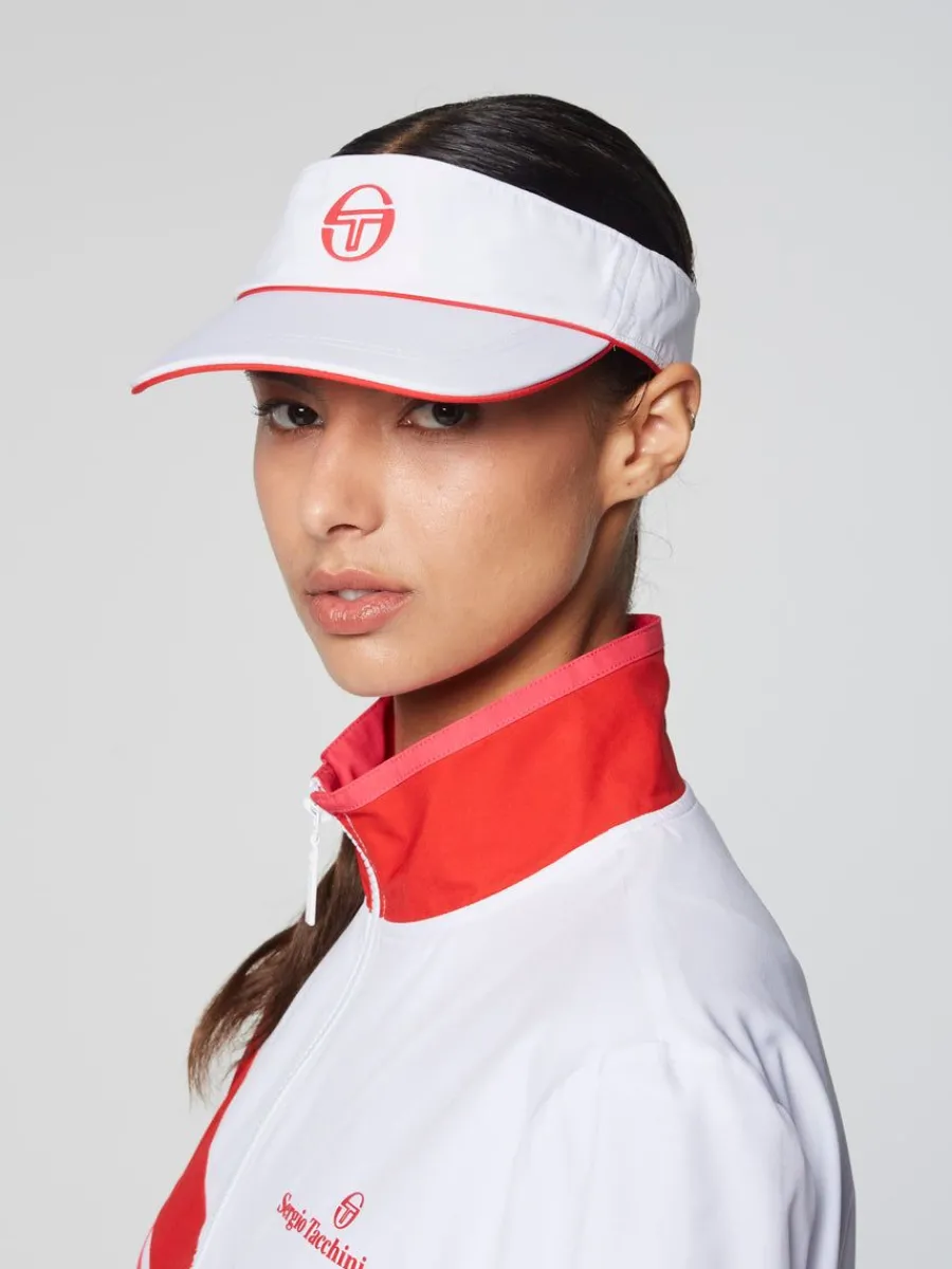 Sergio Tacchini Vigentino Tennis Visor- Adrenaline Rush Discount