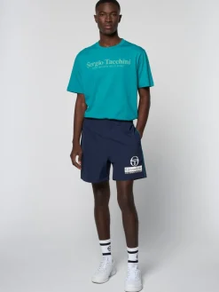 Sergio Tacchini Viva Nylon Short- Maritime Blue Online