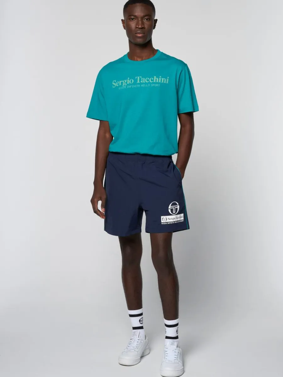 Sergio Tacchini Viva Nylon Short- Maritime Blue Online