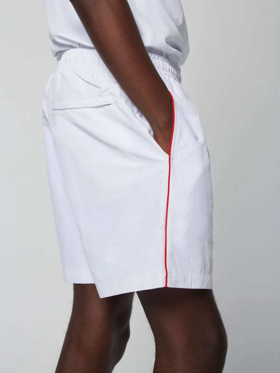 Sergio Tacchini Viva Nylon Short- White Outlet