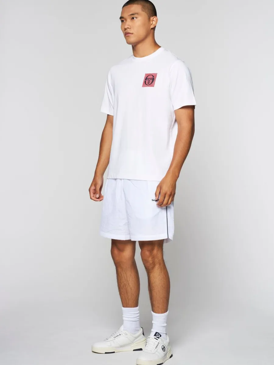 Sergio Tacchini Warp T-Shirt- Brilliant White Discount