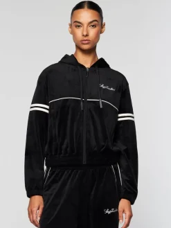 Sergio Tacchini Women'S Scopeto Hoodie- Black Beauty New