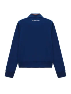 Sergio Tacchini Women'S Sre Staff Track Jacket- Navy New