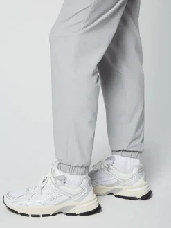 Sergio Tacchini Woven Cargo Jogger Pants- Heather Grey New