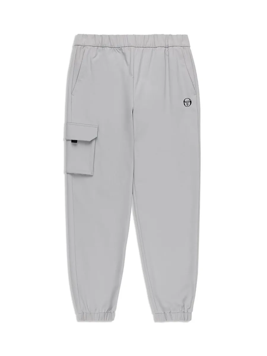 Sergio Tacchini Woven Cargo Jogger Pants- Heather Grey Online