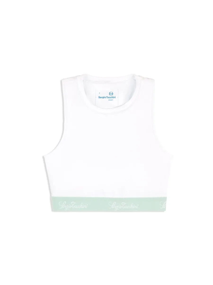 Sergio Tacchini Zambrini Top- Brilliant White Best
