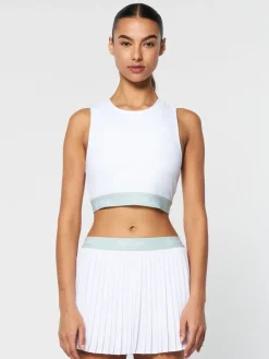 Sergio Tacchini Zambrini Top- Brilliant White Best